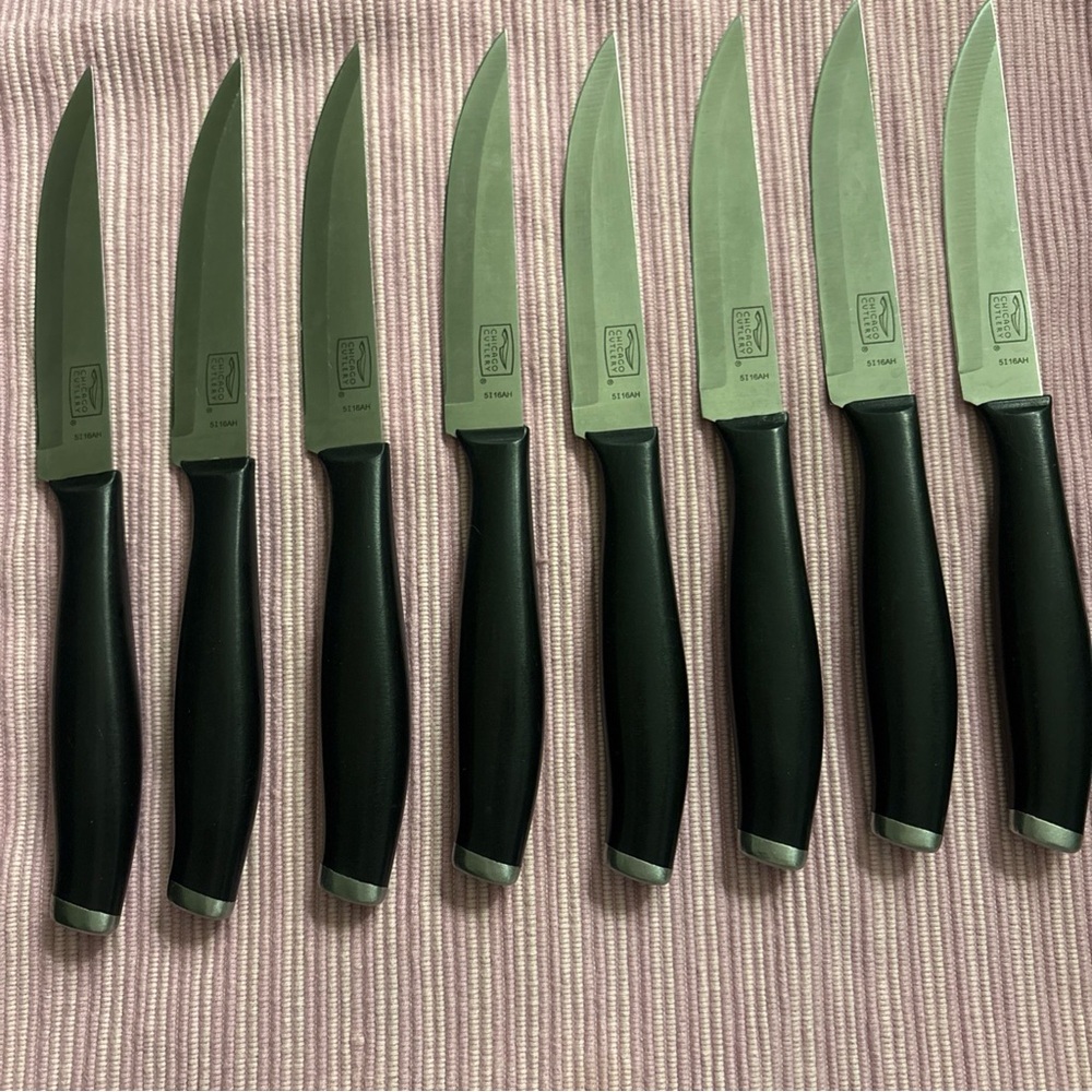 Chicago Cutlery Steak Knife Set Of 8 Pieces 5I16AH